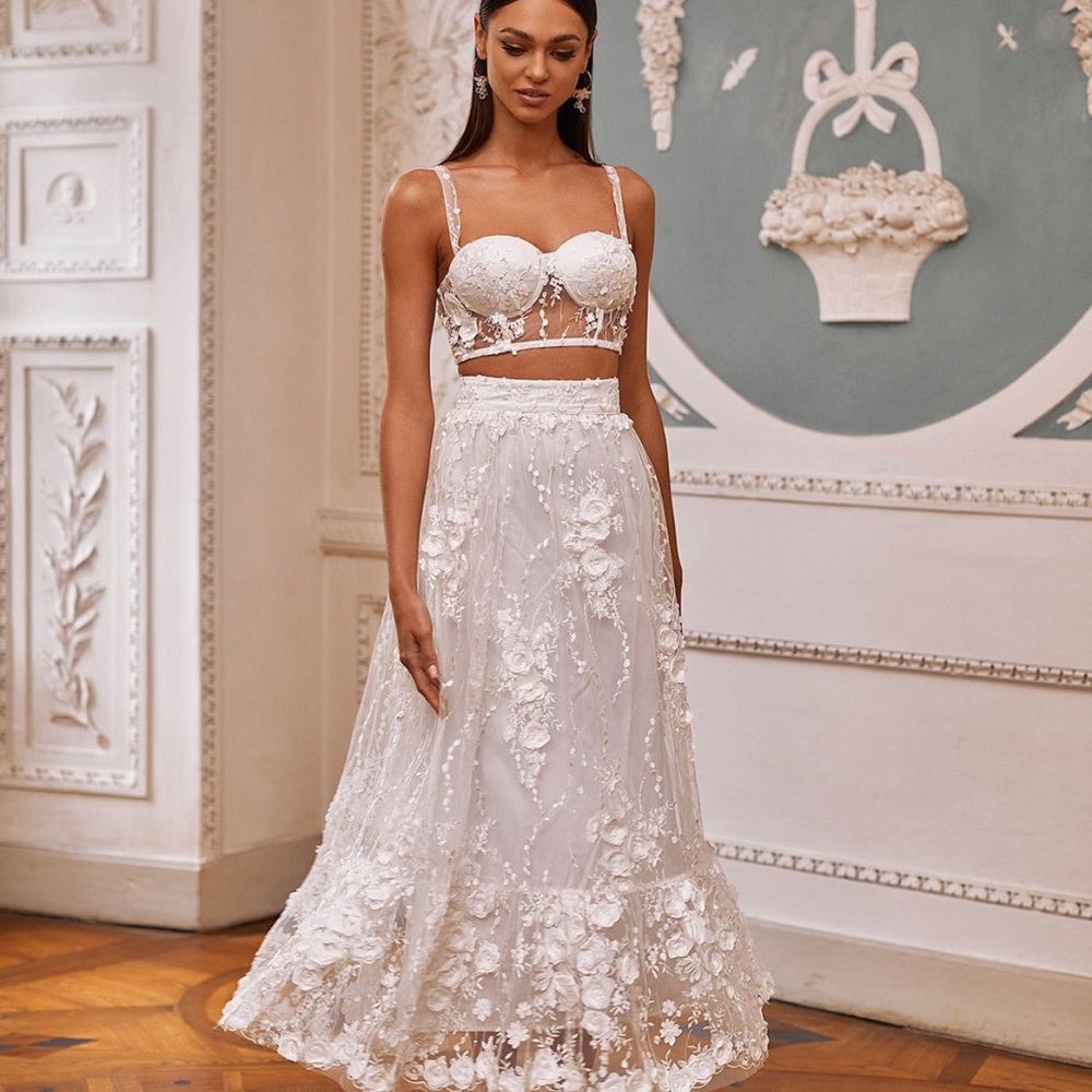 Alamour The Label 2 piece corset and skirt set